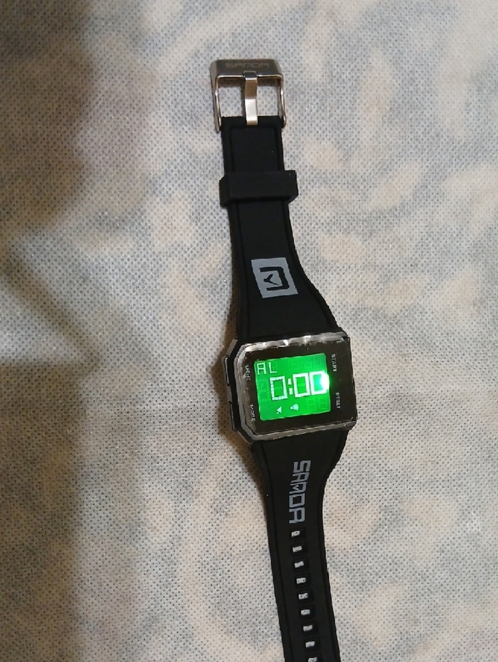 Black Digital Sports Wristwatch - Unbranded - Picture 2 of 3